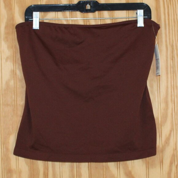 a new day Tops - a new day Chocolate Brown Tube Top